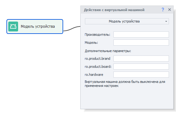 модель устройства