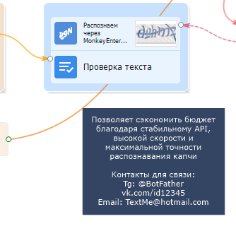 Передача шаблона