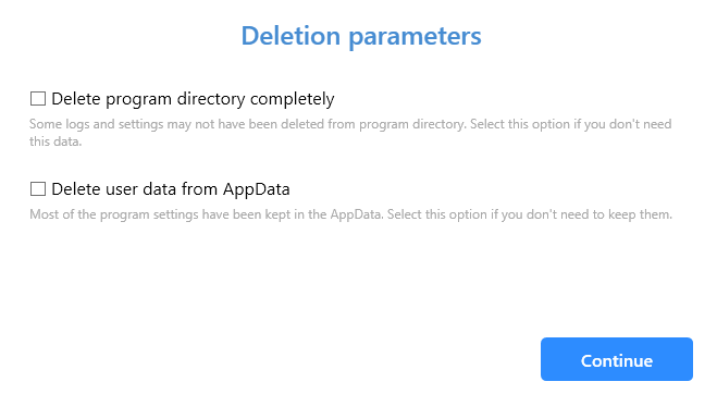 extra removal options